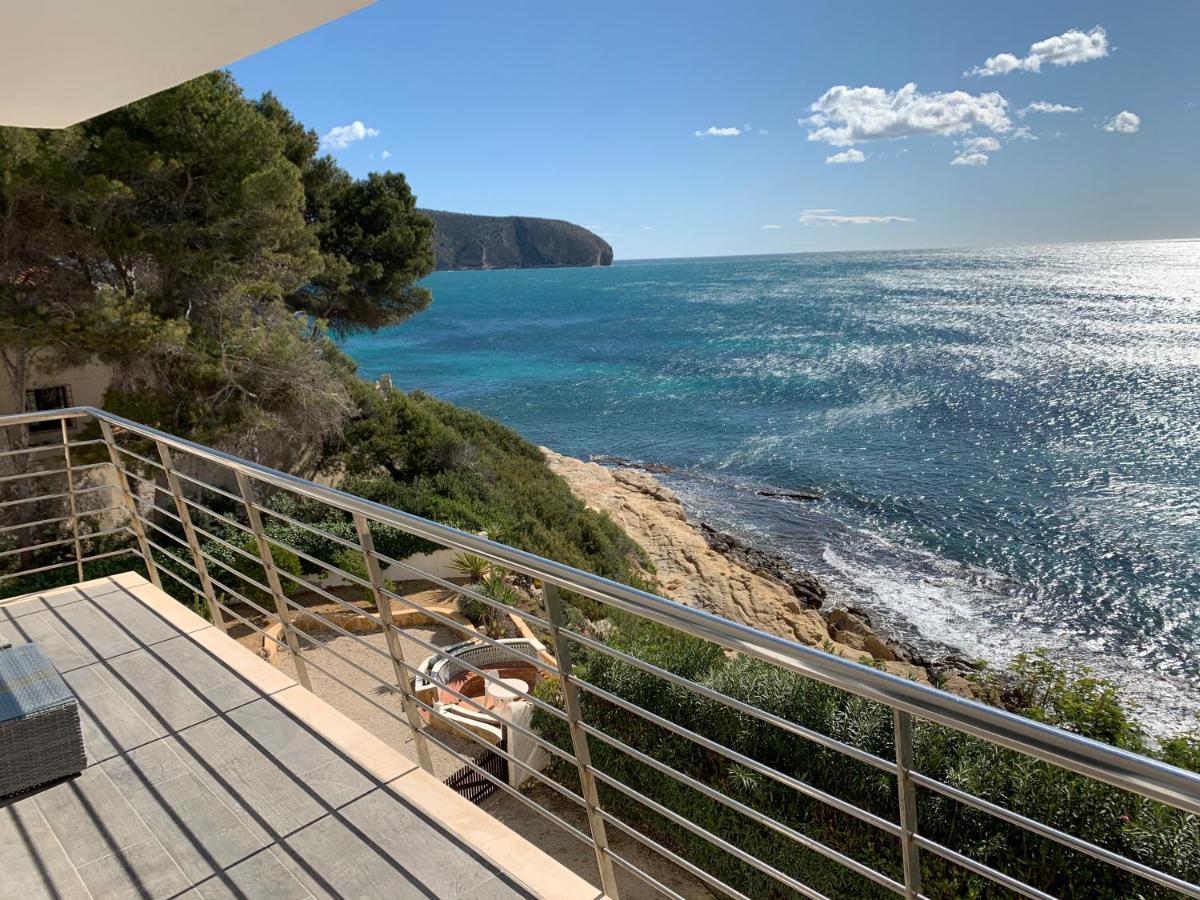 Moraira Sea Front, First Line, Air Conditioning, Heating, First Floor, 2 Habs 4Beds Экстерьер фото