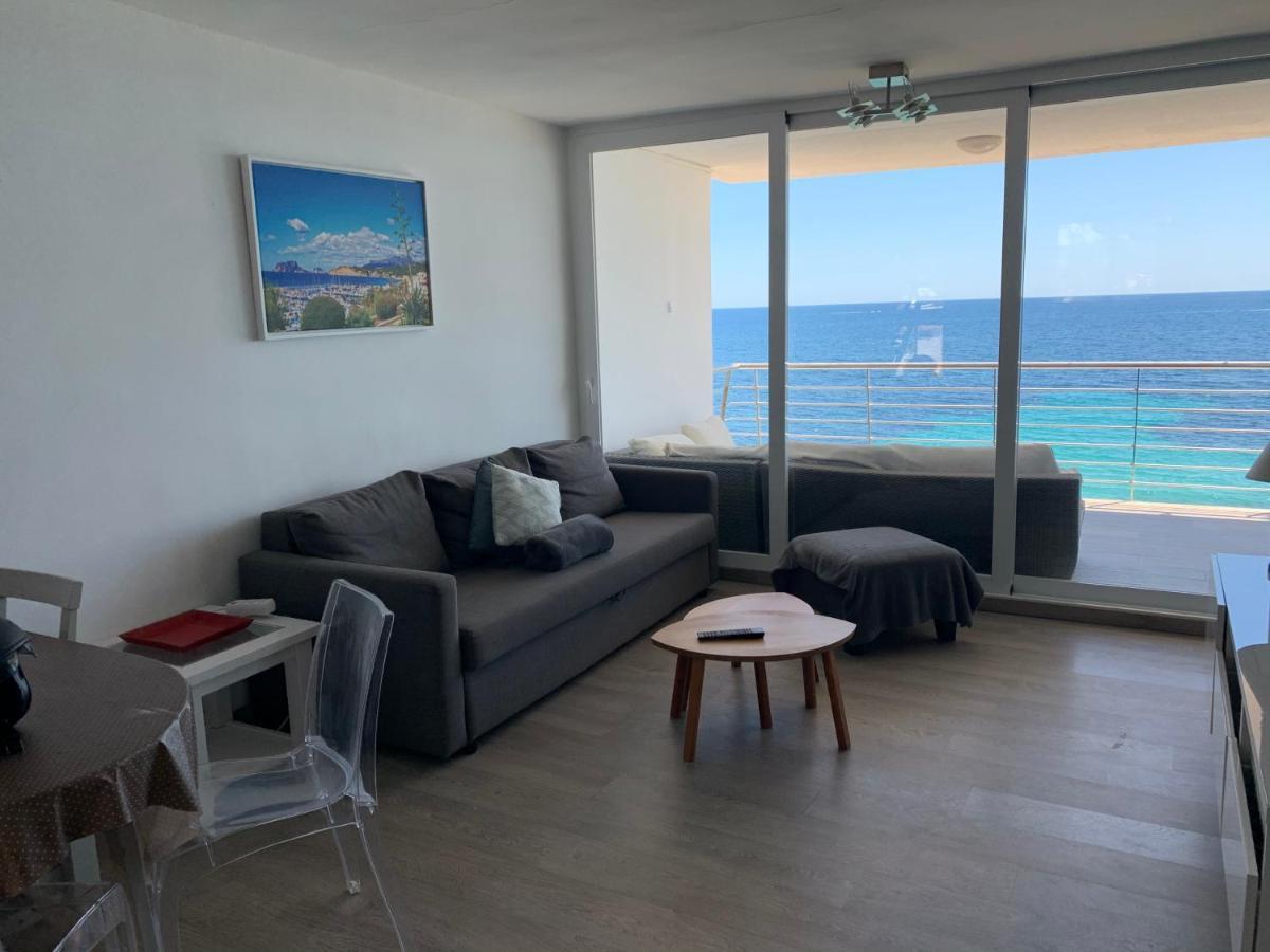 Moraira Sea Front, First Line, Air Conditioning, Heating, First Floor, 2 Habs 4Beds Экстерьер фото